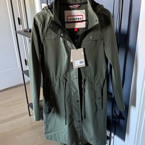NWT Green Hunter Kate Softshell Water Repellent Coat Size Small